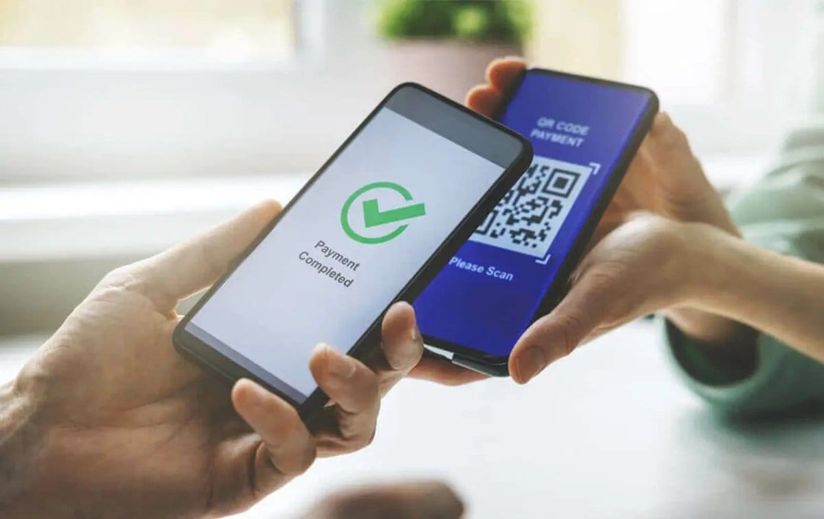 Оплата по QR-коду со смартфона на смартфон