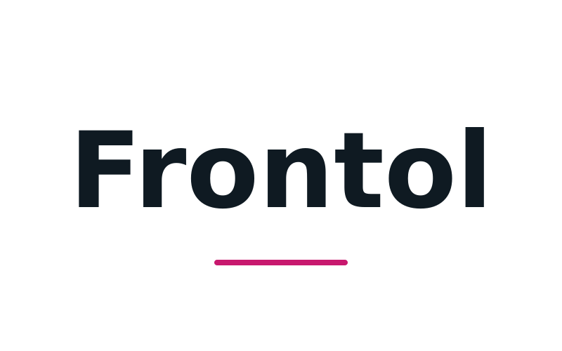 Логотип Frontol