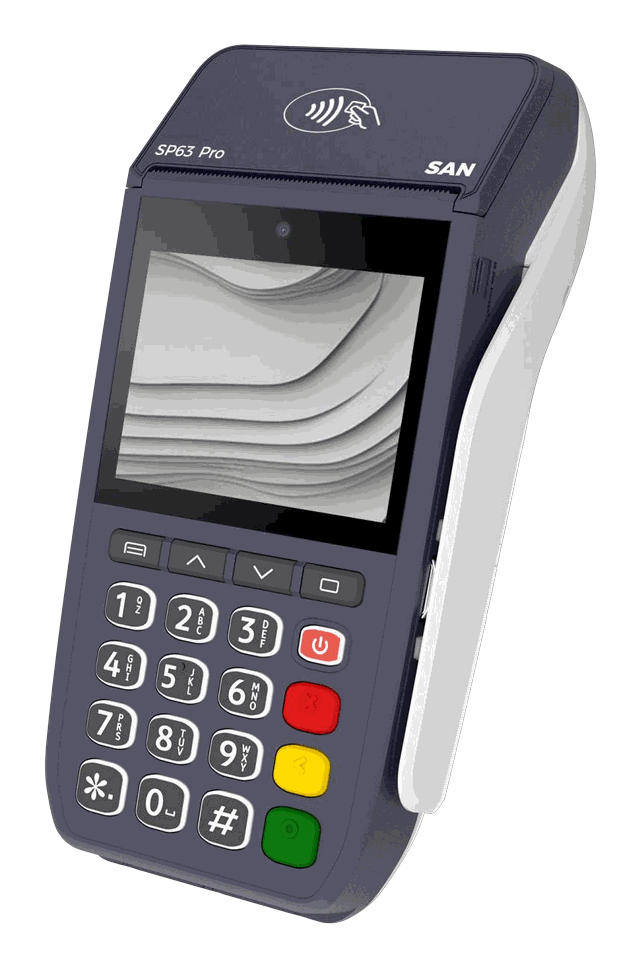 SAN SP630 Pro — мобильный платёжный терминал со встроенным принтером